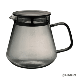 HARIO Colors Glass Coffee and Tea Server (Gray)